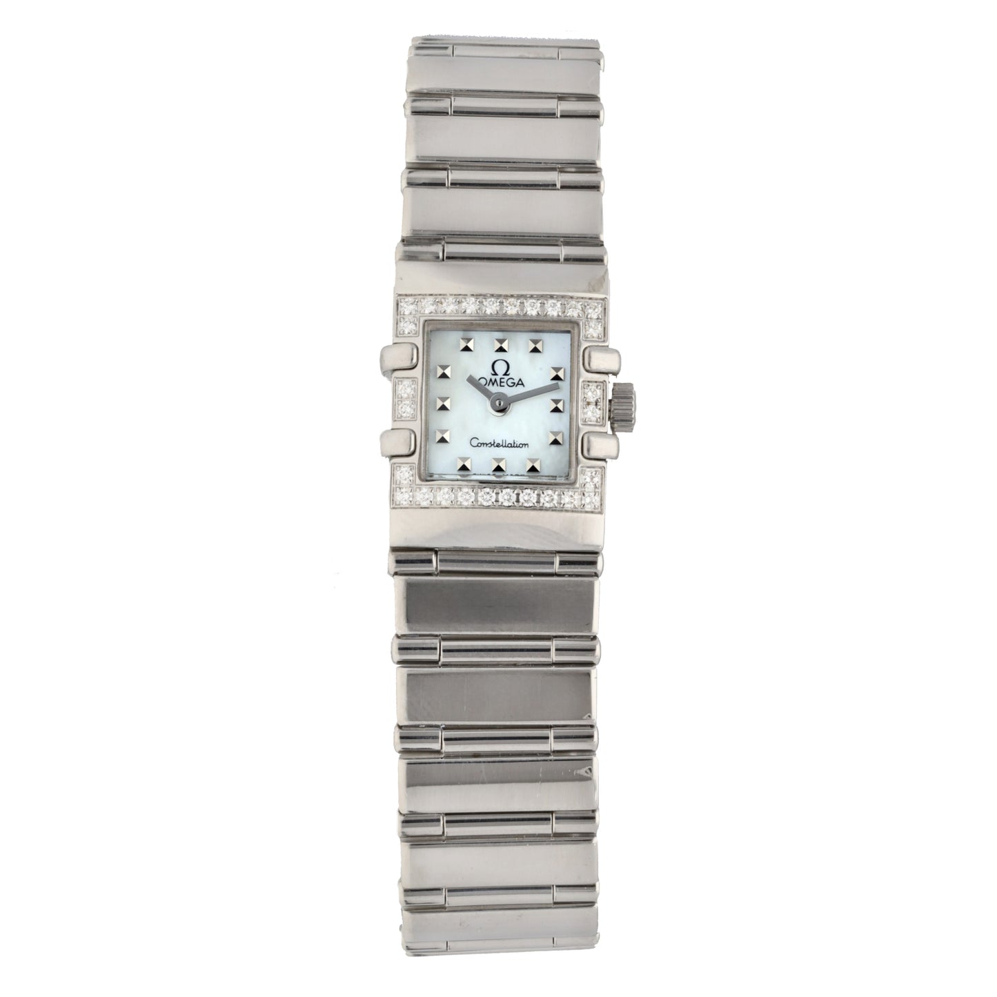 Omega Constellation Quadra 1537.71.00 20mm Stainless Steel Watch