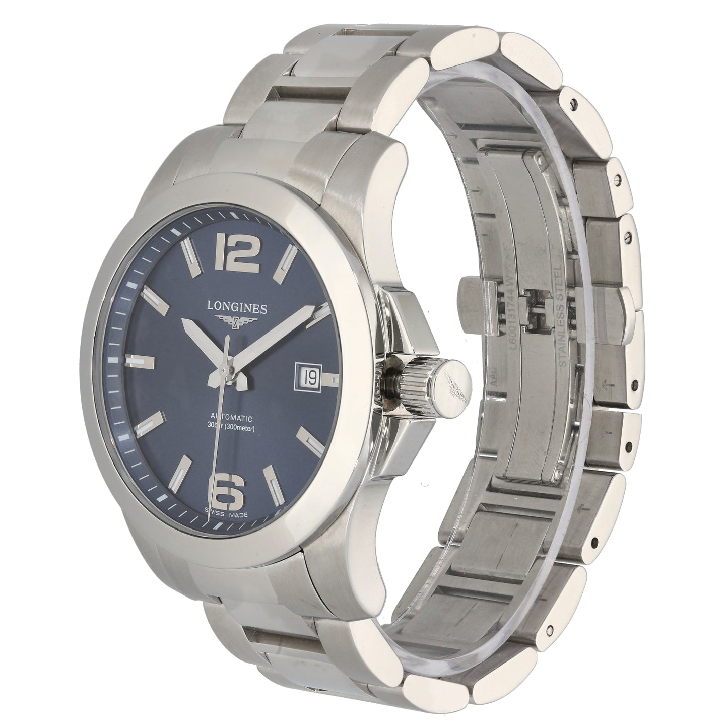 Longines Conquest L3.777.4 41mm Stainless Steel Watch