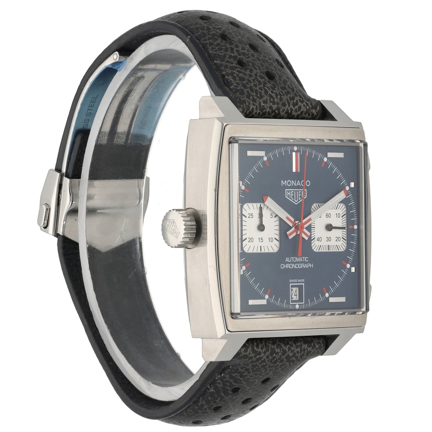 Tag Heuer Monaco CAW211P 39mm Stainless Steel Watch