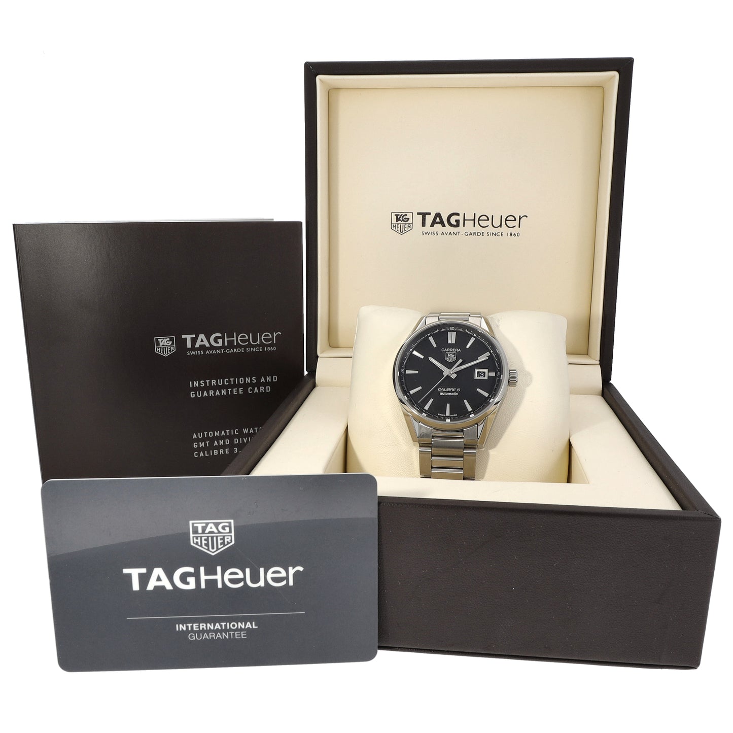 Tag Heuer Carrera WAR211A-1 39mm Stainless Steel Watch