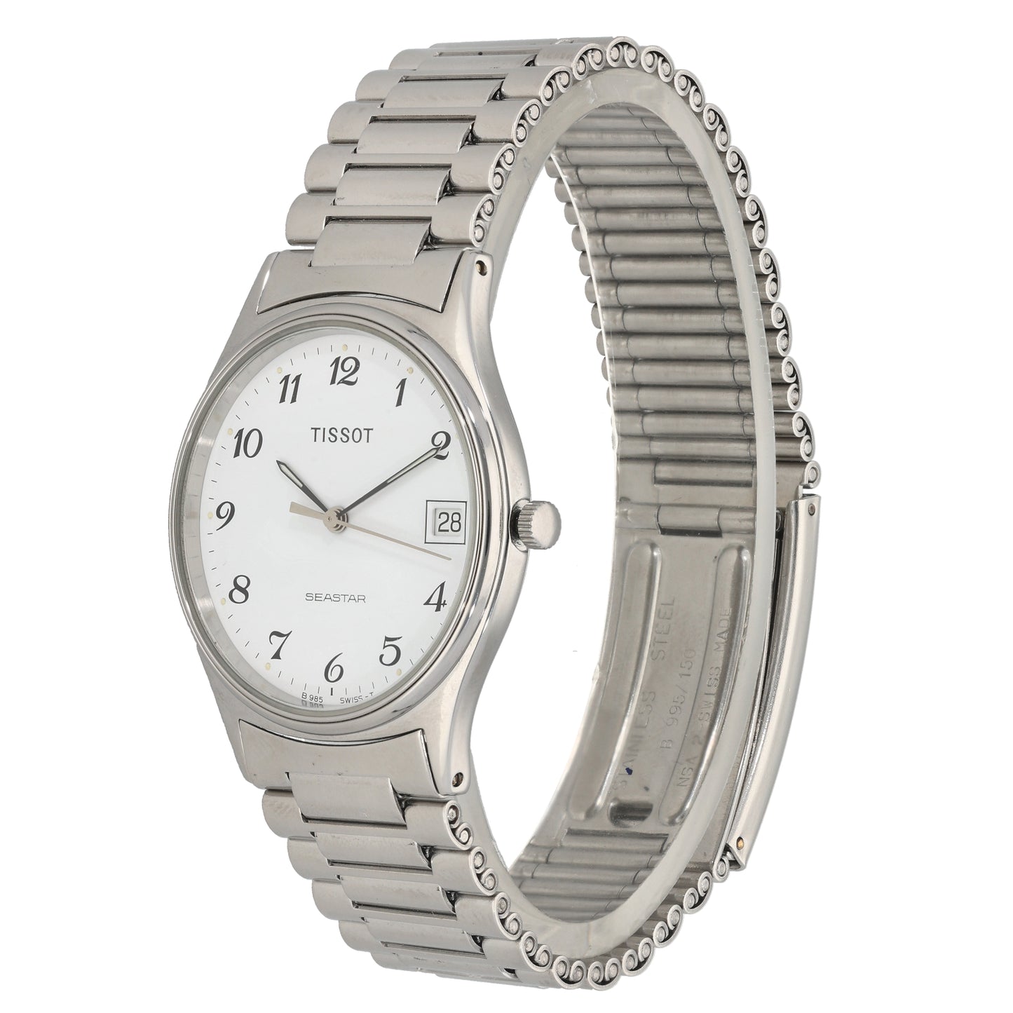 Tissot Vintage Seastar B985A/995A 33mm Stainless Steel Watch