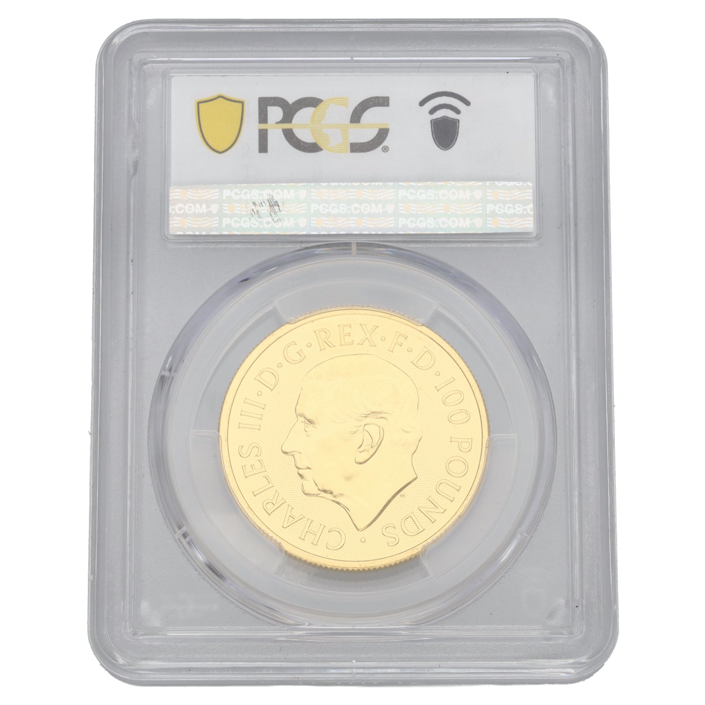 24ct Gold King Charles III Merlin 1 OZ Coin 2023