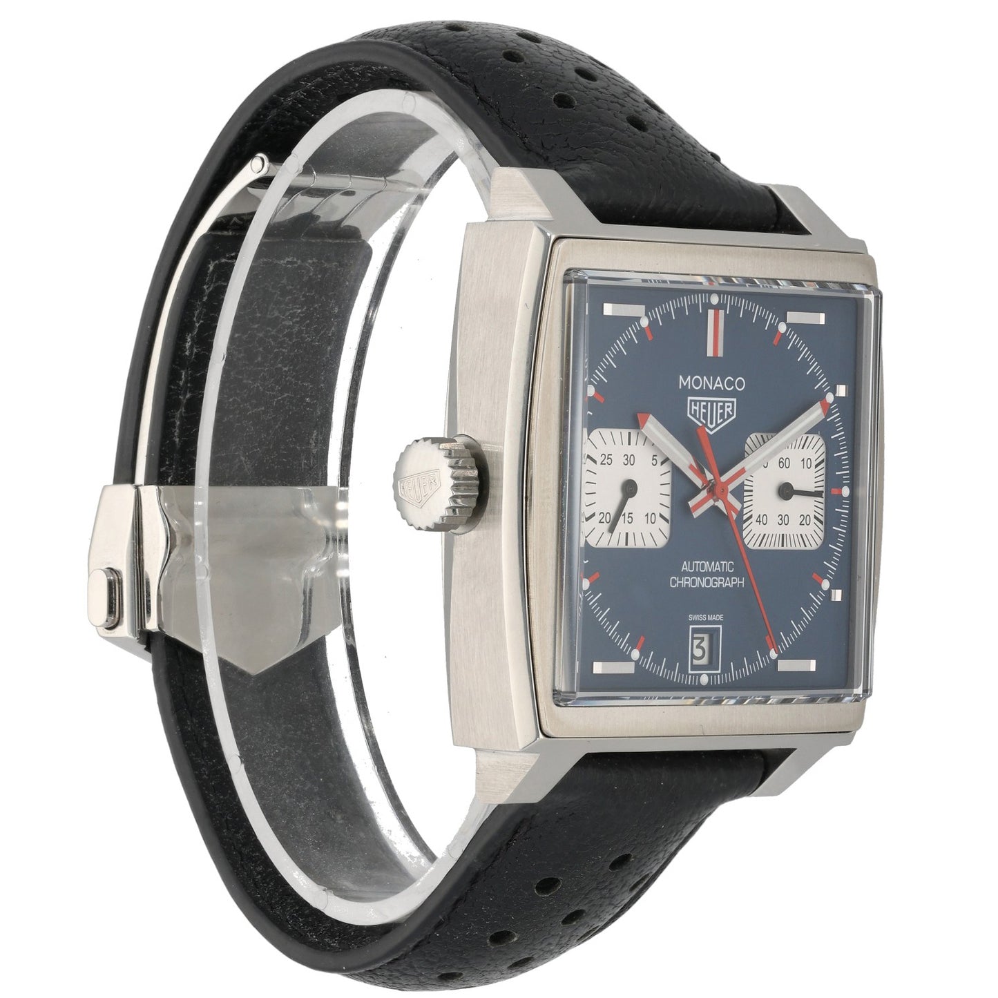 Tag Heuer Monaco CAW211P 39mm Stainless Steel Watch