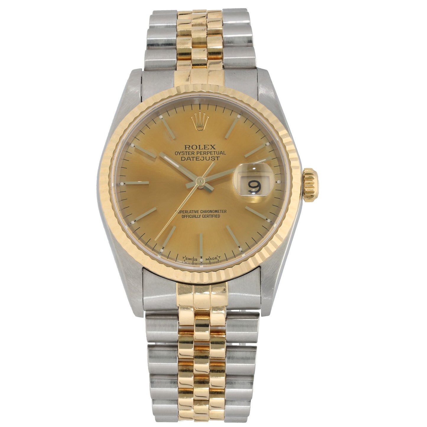Rolex Datejust 16233 36mm Bi-Colour Watch