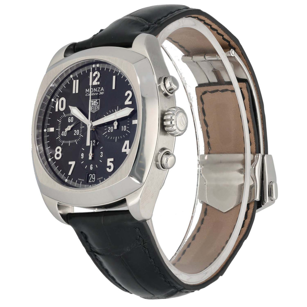 Tag Heuer Monza CR5110 38mm Stainless Steel Watch