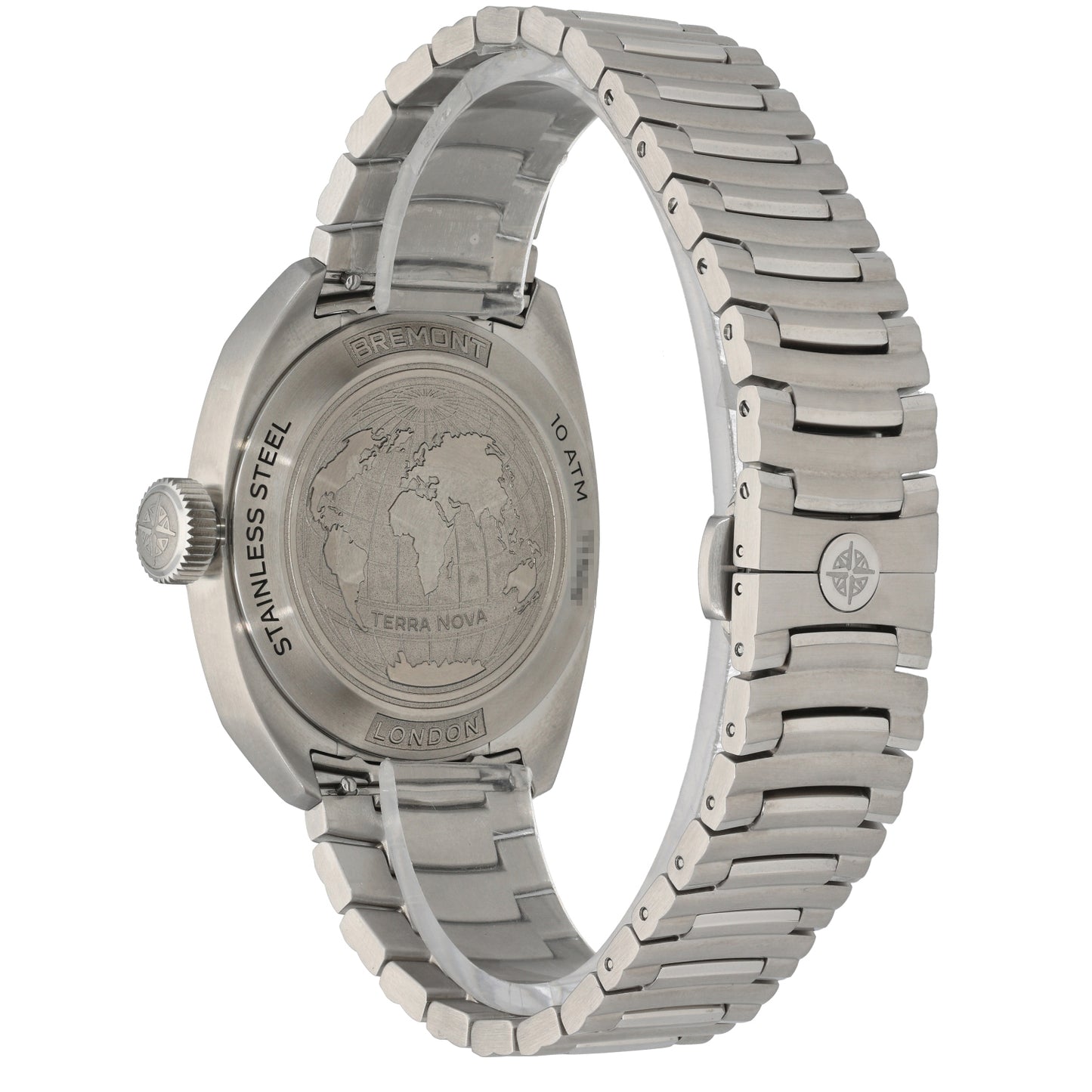 Bremont Terra Nova TN40-DT-SS-GN-B 40.5mm Stainless Steel Watch