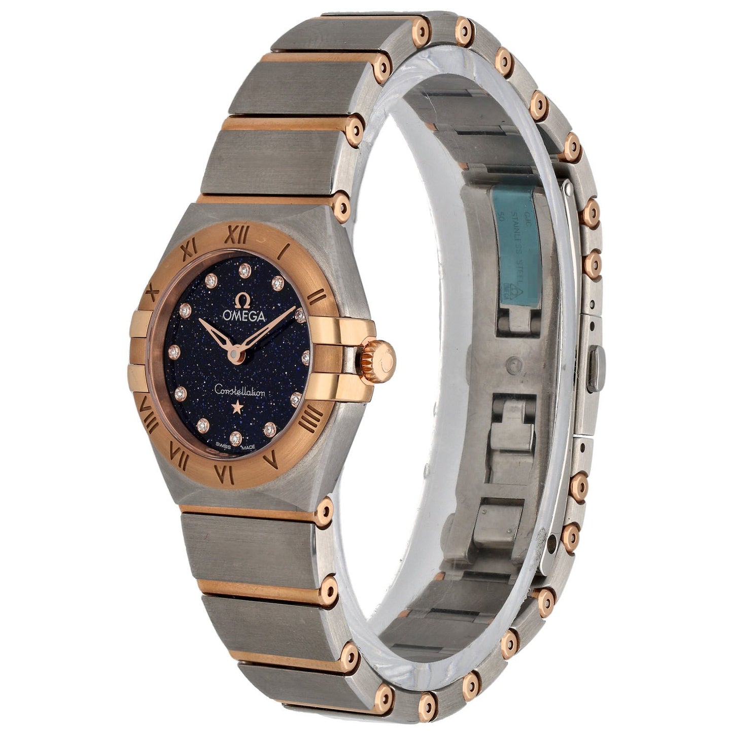 Omega Constellation 131.20.25.60.53.002 25mm Bi-Colour Watch (Ex-Display)