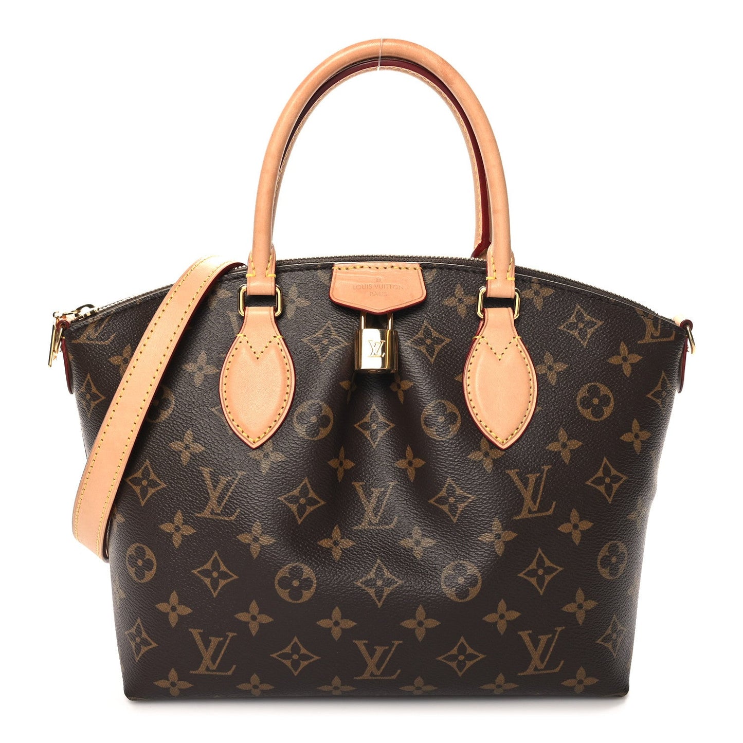 Louis Vuitton Boétie Monogram Coated Canvas Bag - Brown