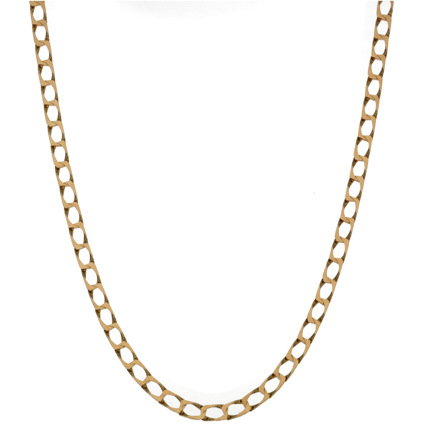9ct Gold Curb Chain 20"