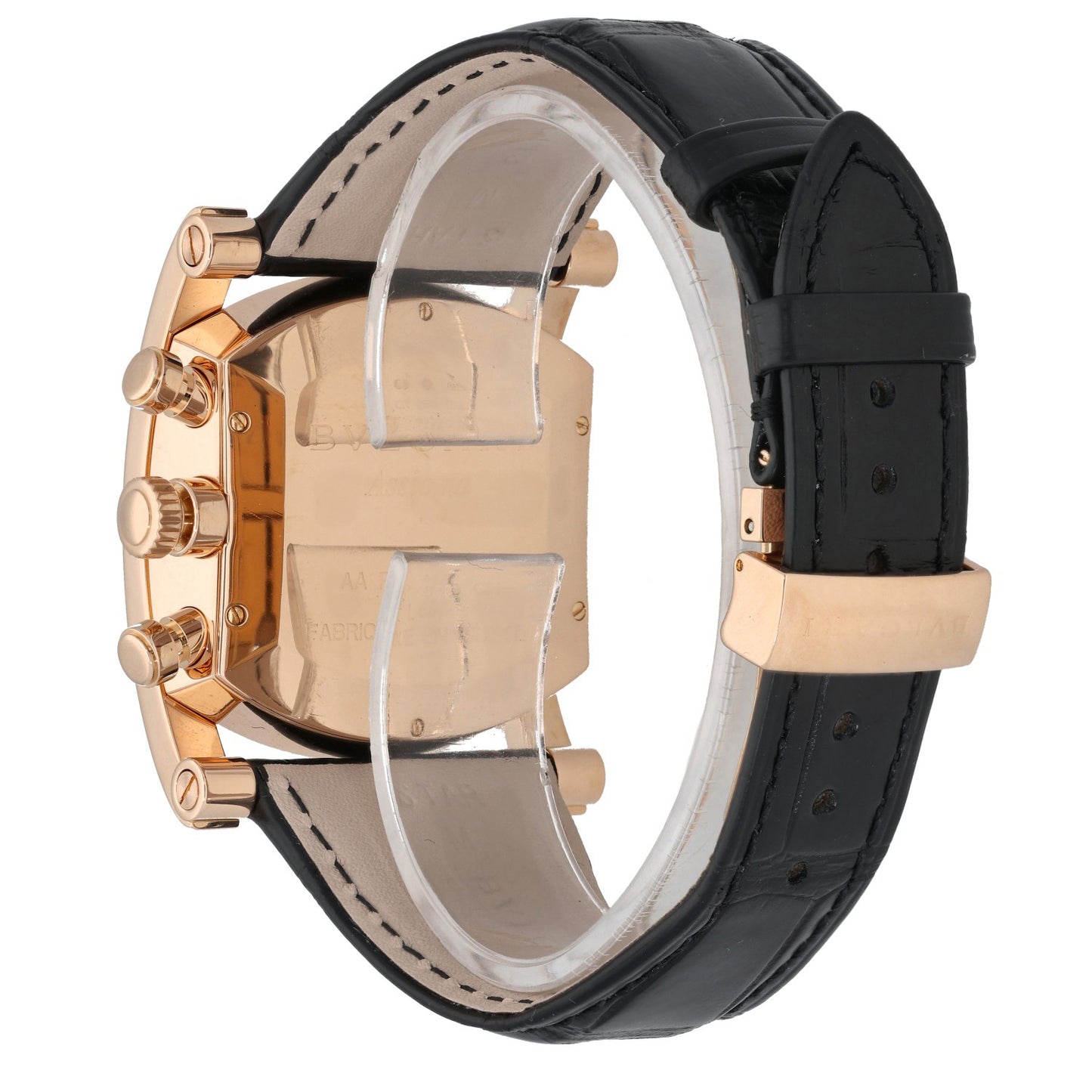 Bvlgari Assioma Chronograph AA P 48 G CH 38mm Rose Gold Watch