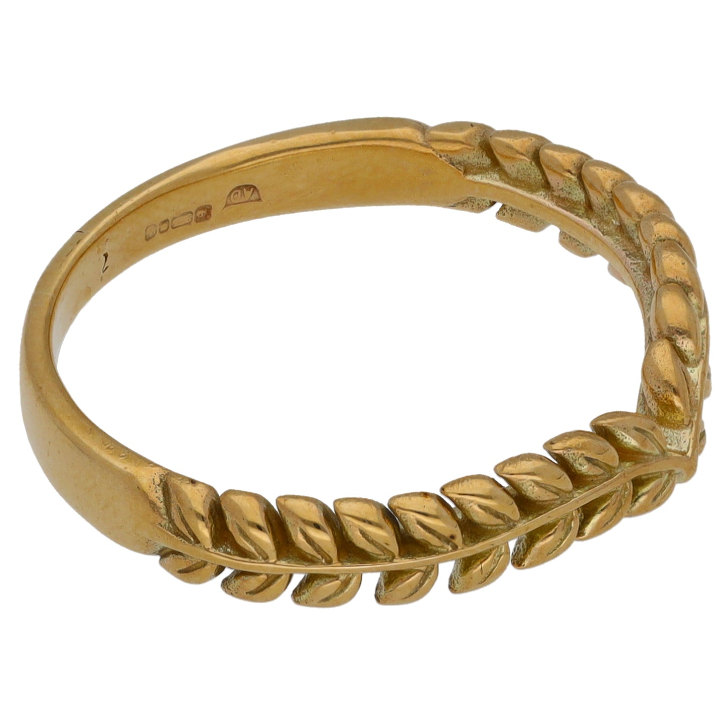 9ct Gold Alternative Ring Size P