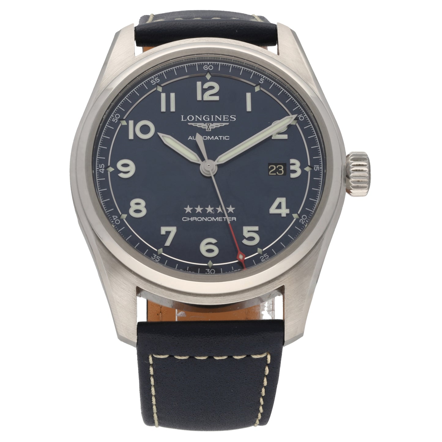 Longines Spirit L3.811.4 42mm Stainless Steel Watch