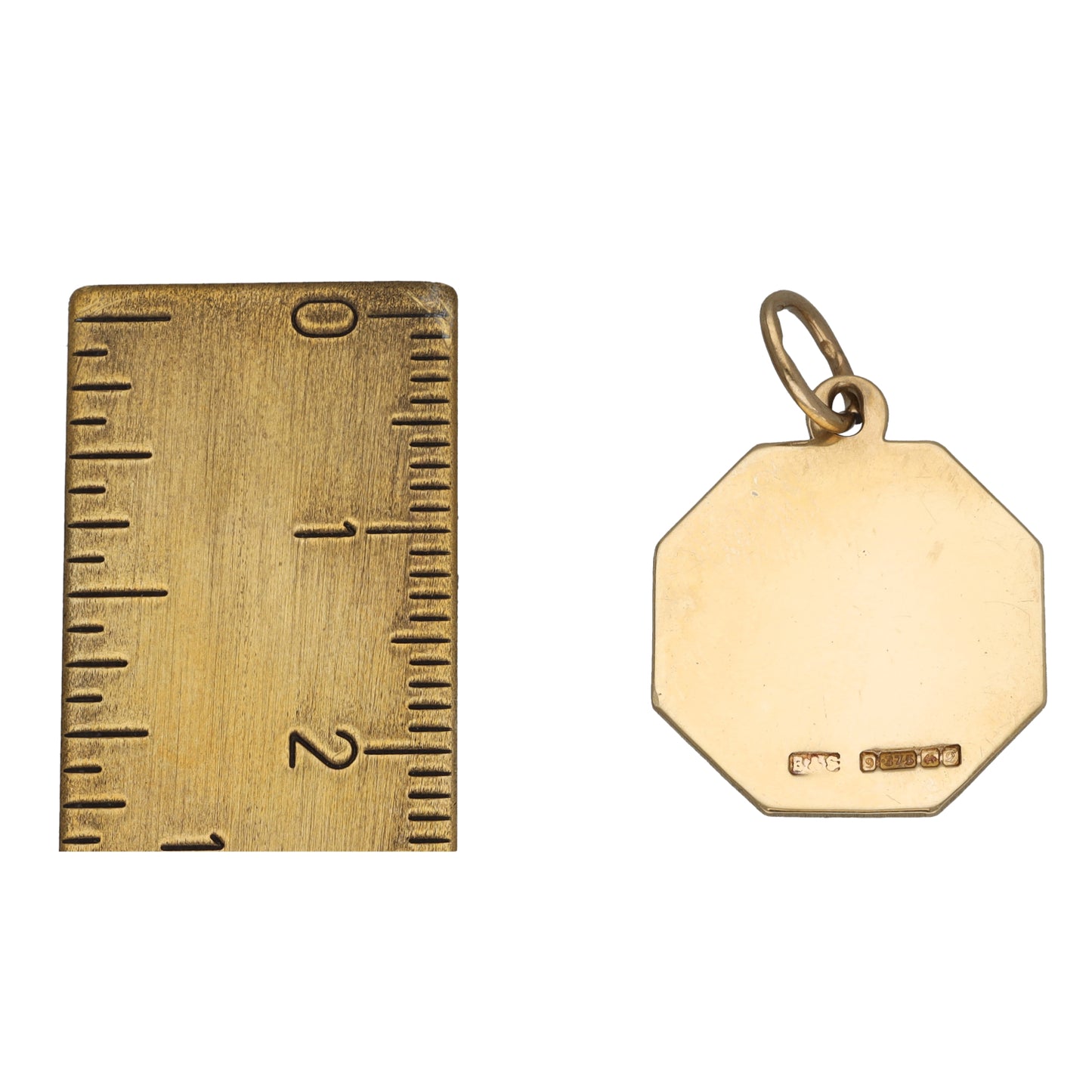 9ct Gold St Christopher Pendant