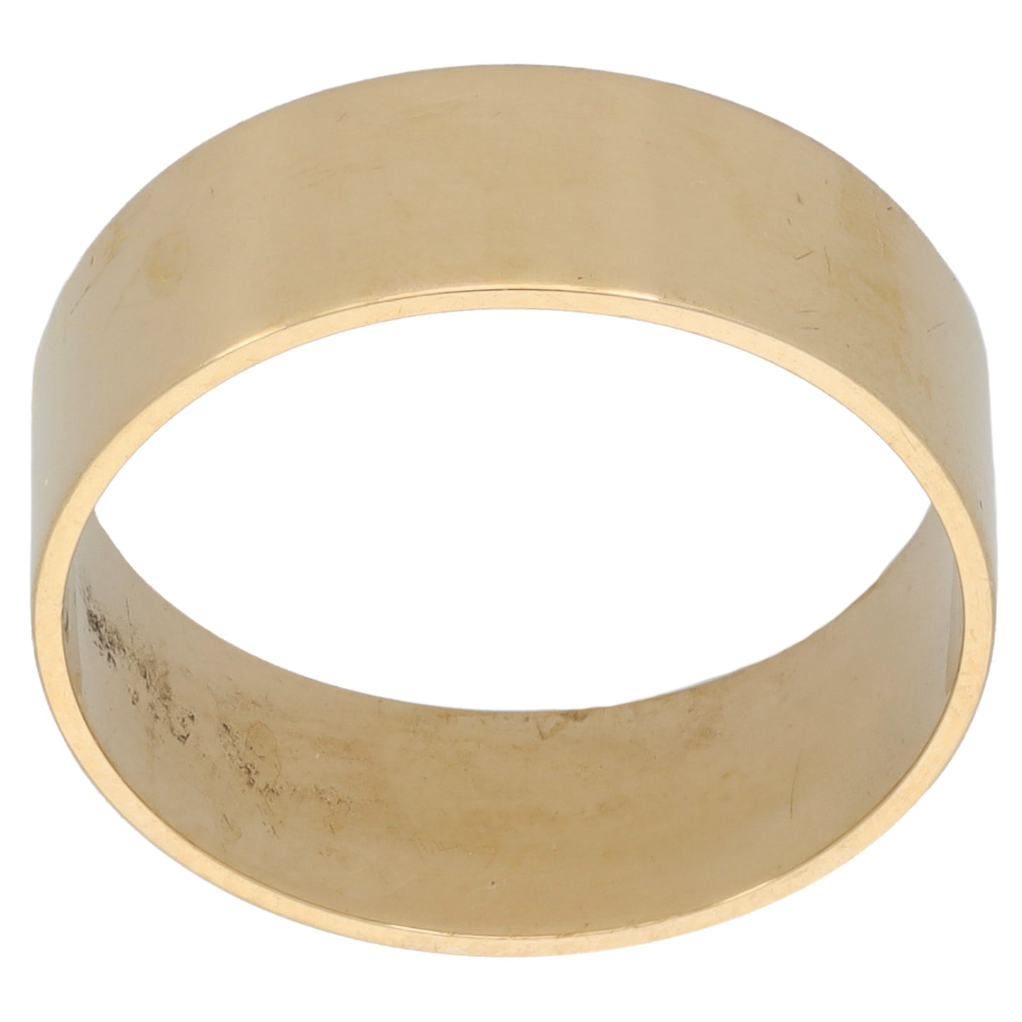 9ct Gold Plain Wedding Ring Size M