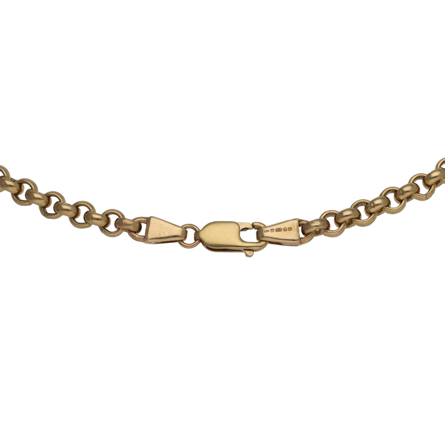 9ct Gold Belcher Chain 24"