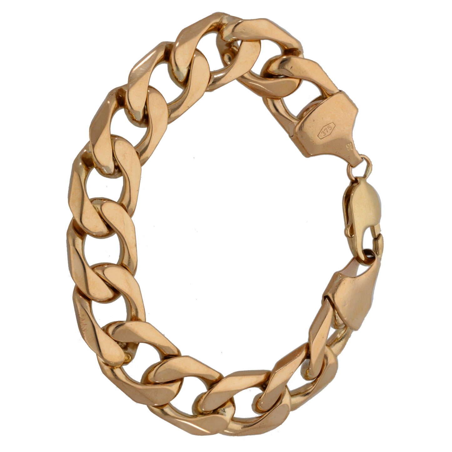 9ct Gold Curb Bracelet