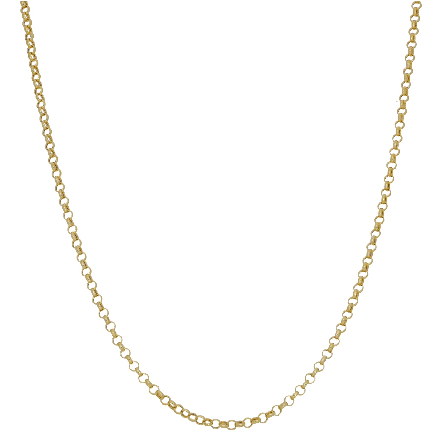 New 9ct Gold Belcher Chain 16"