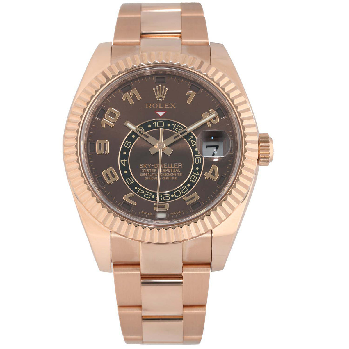 Rolex Sky Dweller 326935 42mm Rose Gold Watch