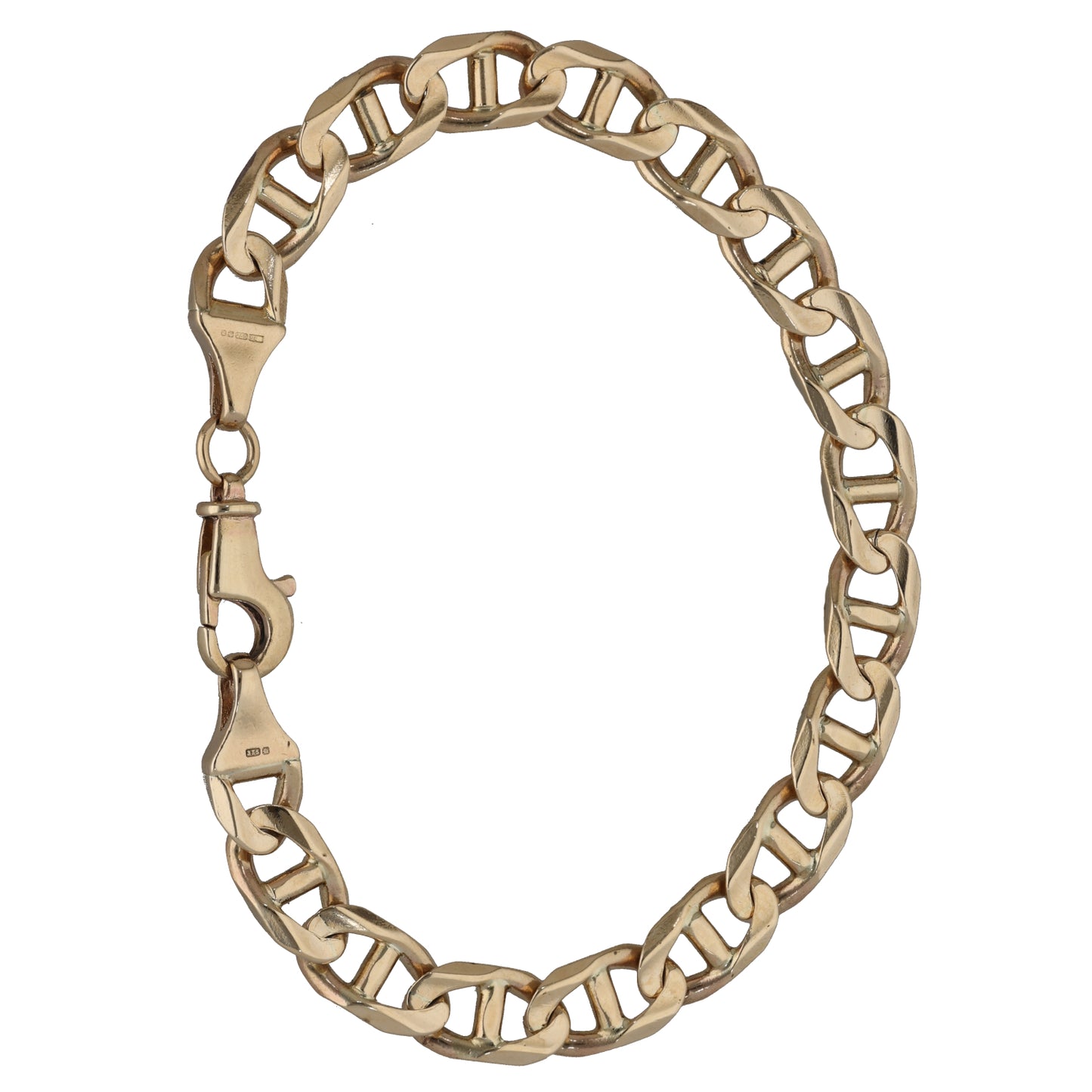 9ct Gold Anchor Bracelet