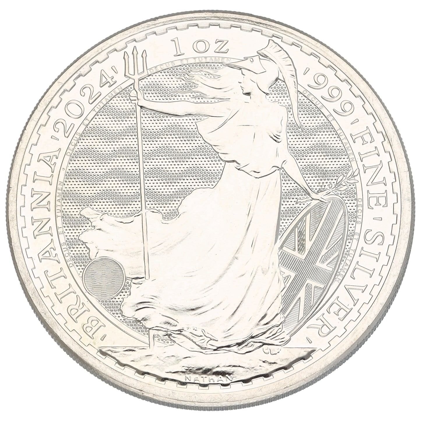 Fine Silver King Charles III 1 OZ Britannia Coin 2024