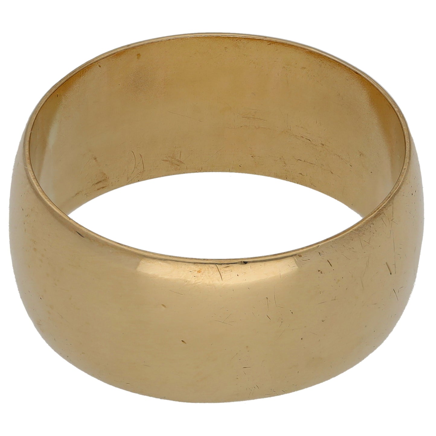 9ct Gold Plain Wedding Ring Size U