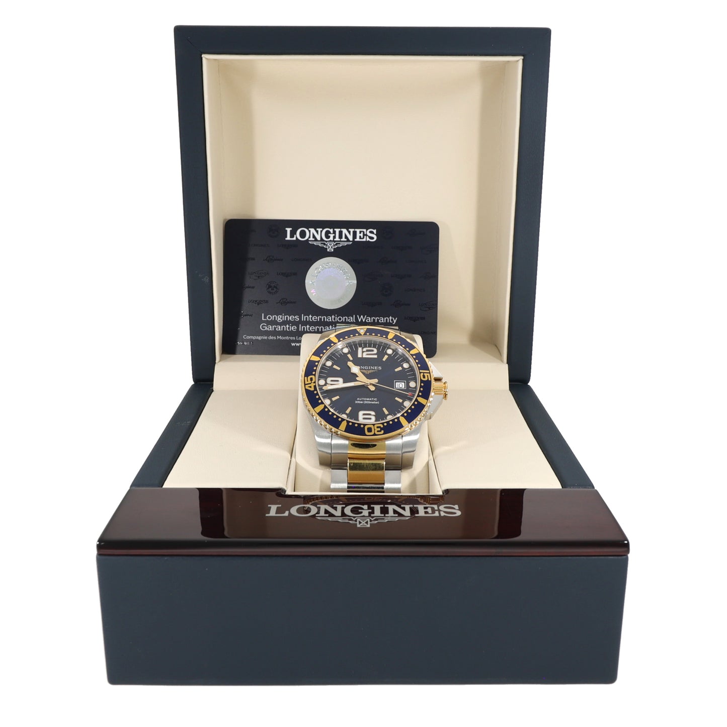 Longines Hydro Conquest L3.742.3 41mm Bi-Colour Watch