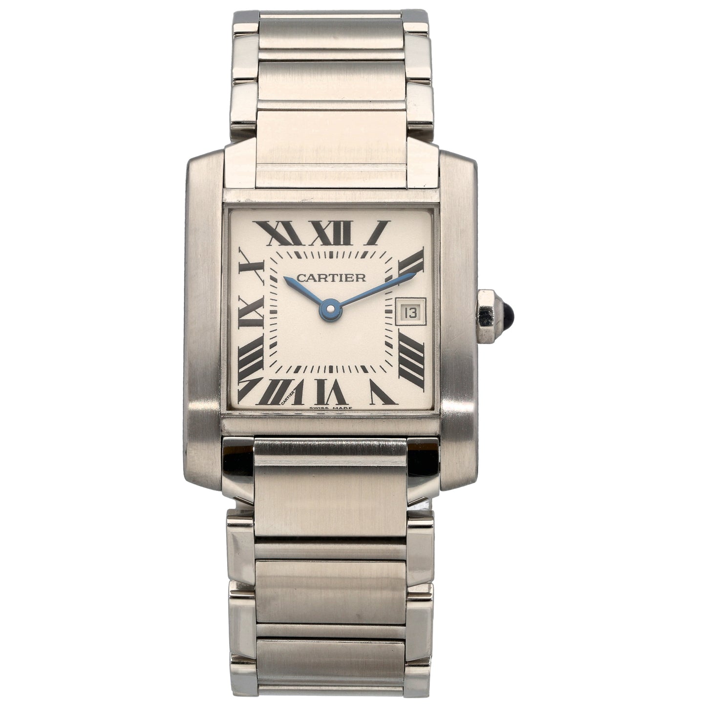Cartier Tank Francaise 2465 25mm Stainless Steel Watch