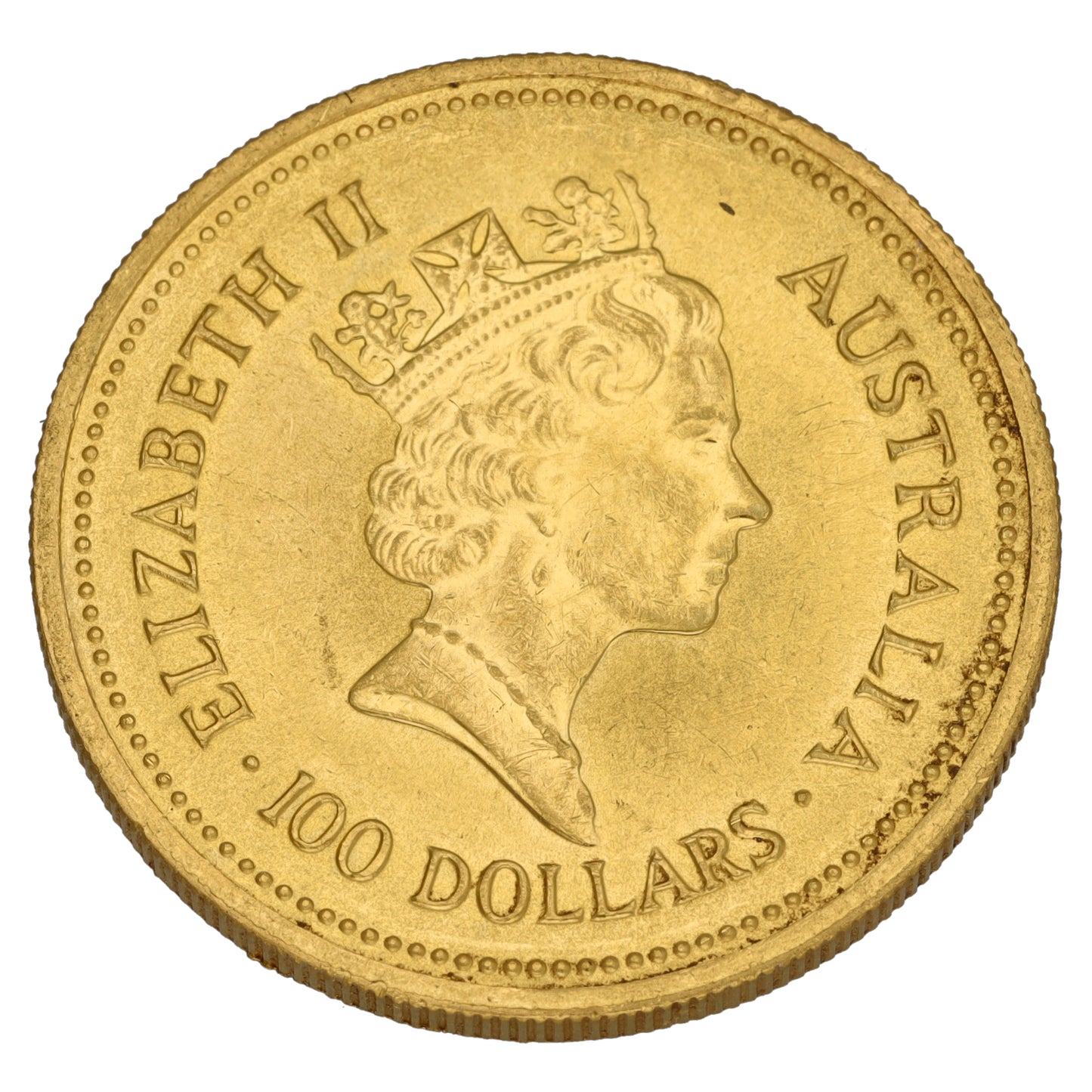 24ct Gold The Australian Nugget 1 OZ Coin 1987
