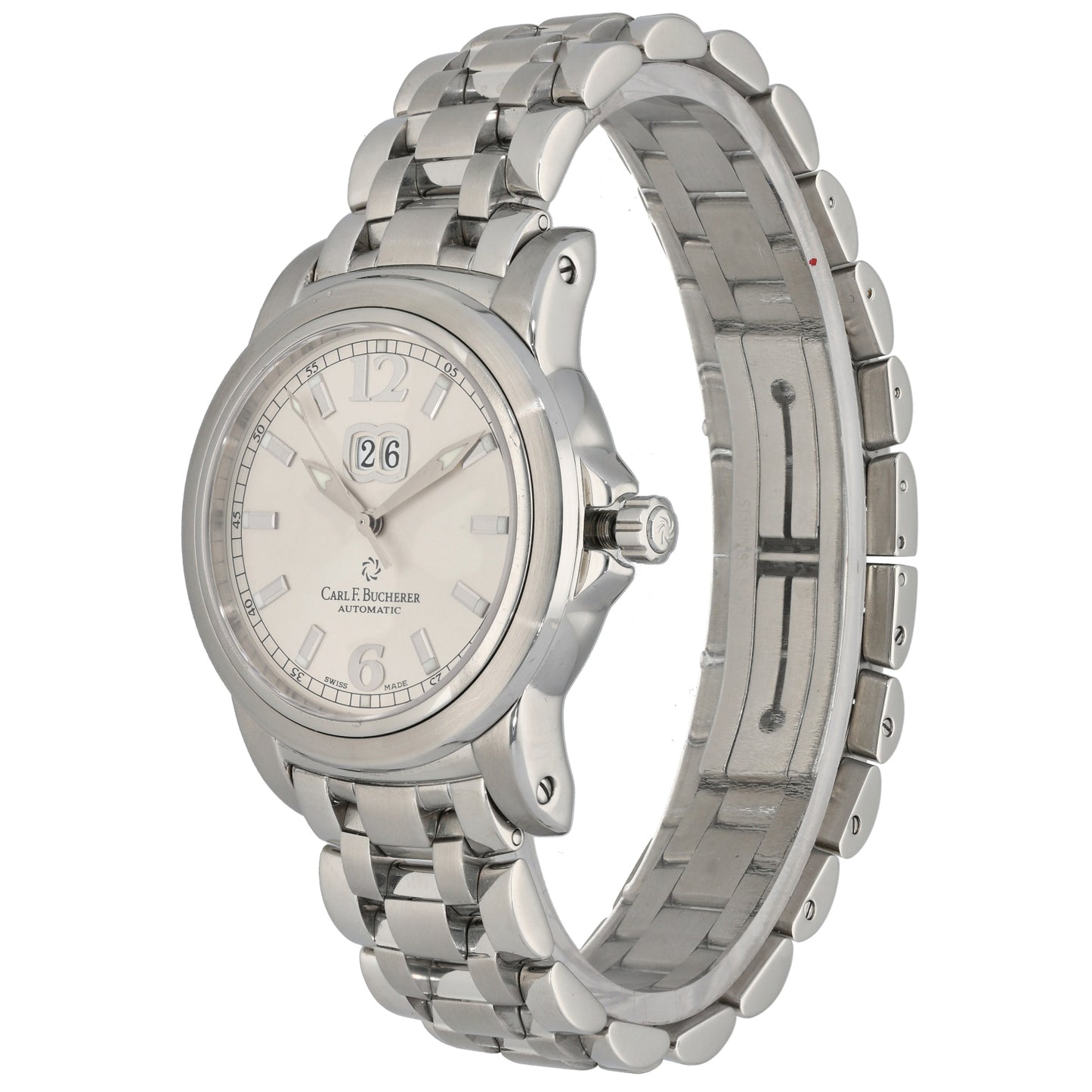 Carl F. Bucherer Patravi 14580.620 39mm Stainless Steel Watch