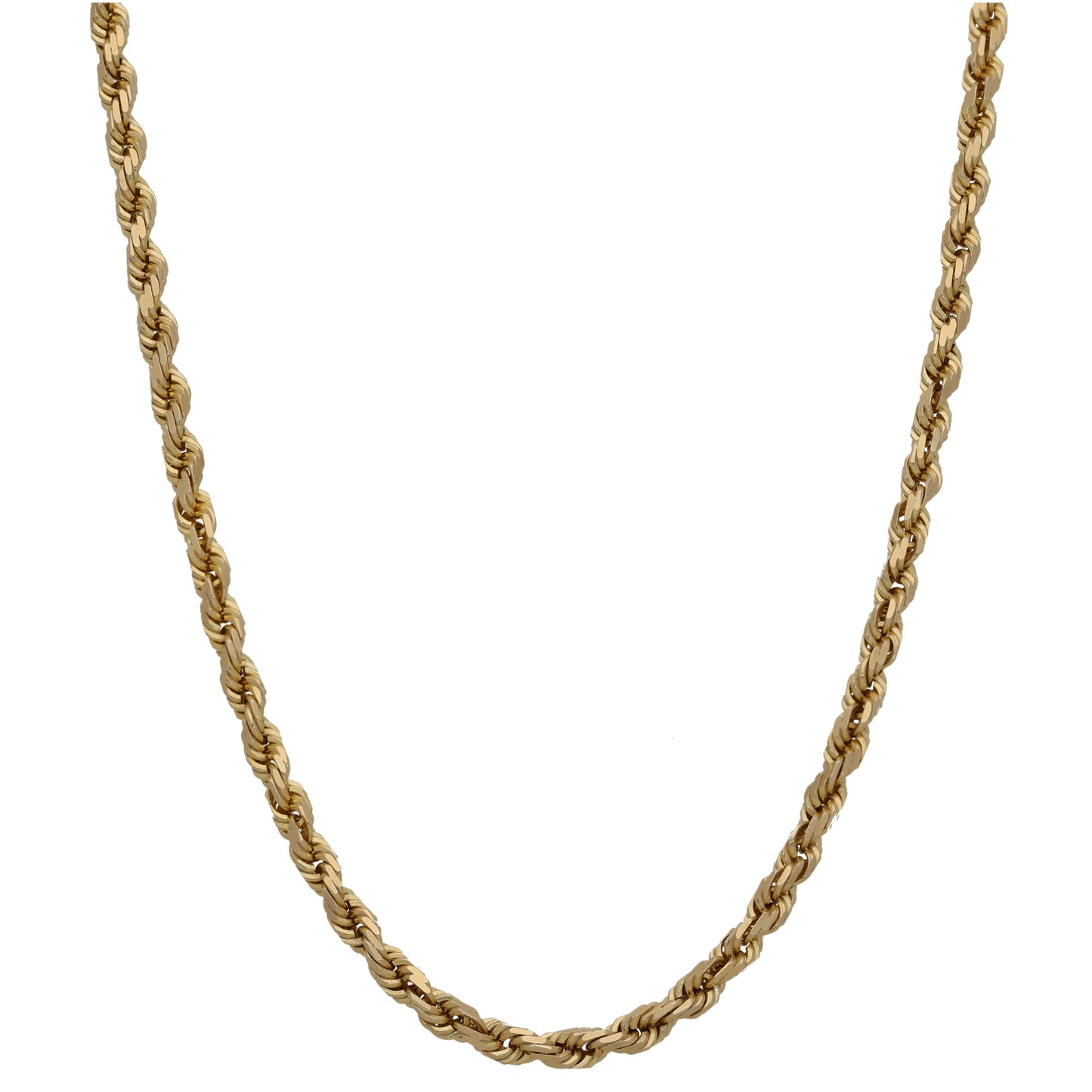 9ct Gold Rope Chain 34"