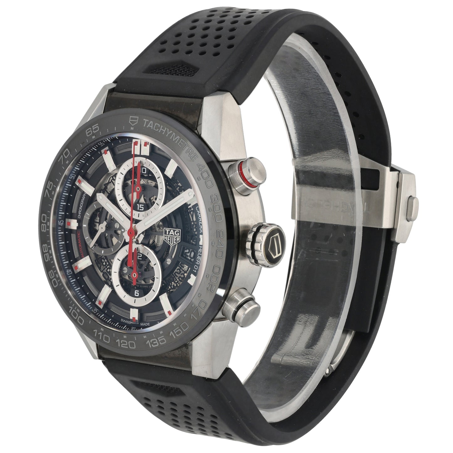 Tag Heuer Carrera CAR201V 43mm Stainless Steel Watch