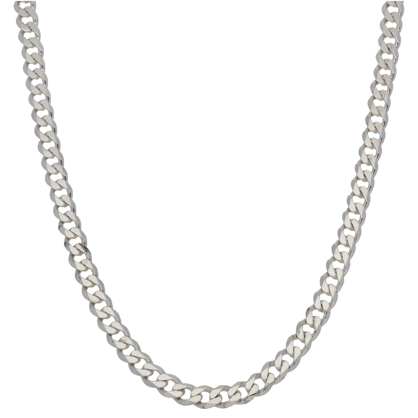 Sterling Silver Curb Chain 20"