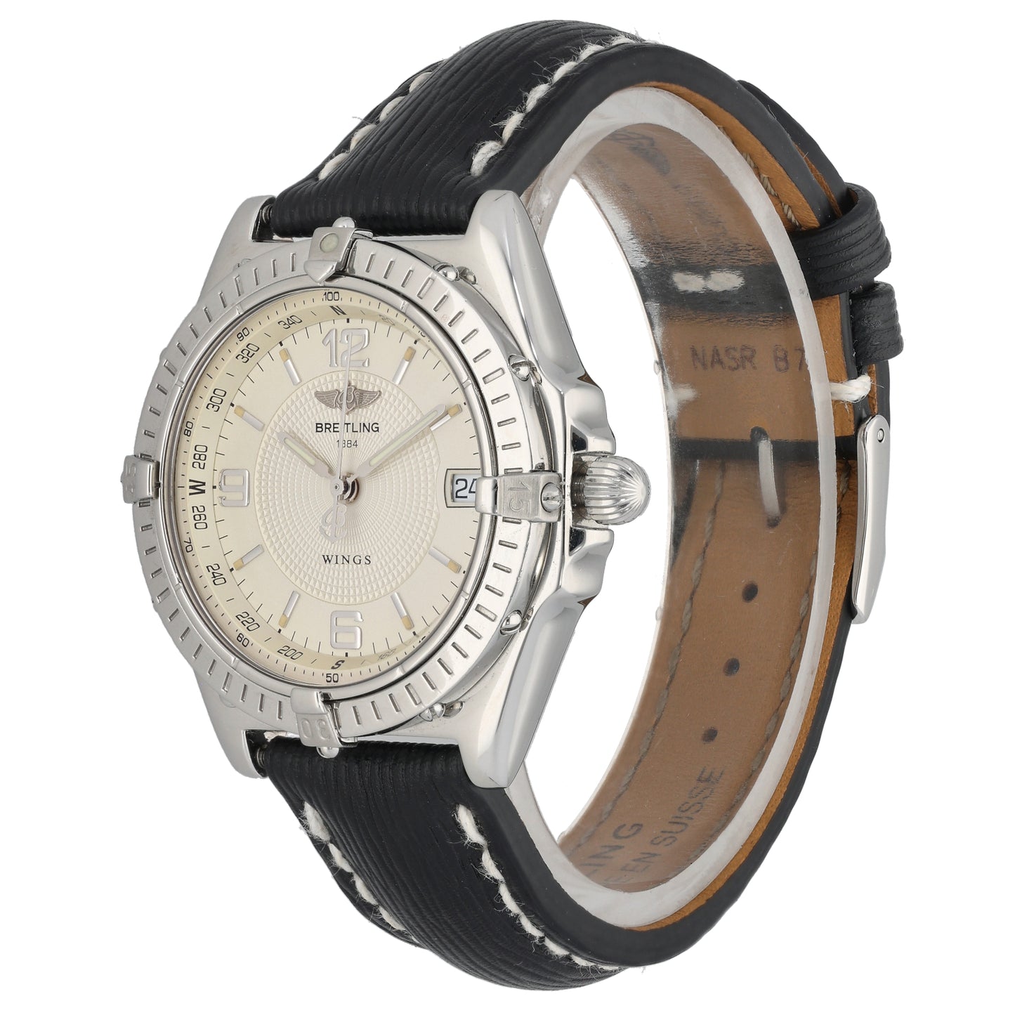 Breitling Wings Automatic A10050 36mm Stainless Steel Watch