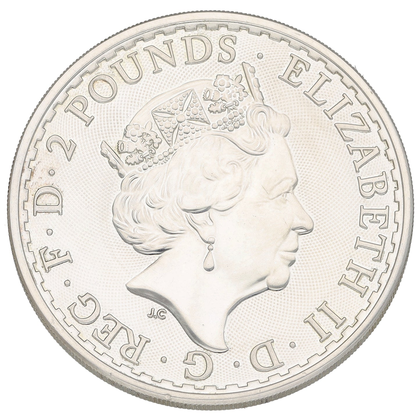 Fine Silver Queen Elizabeth II 1 OZ Britannia Coin 2022