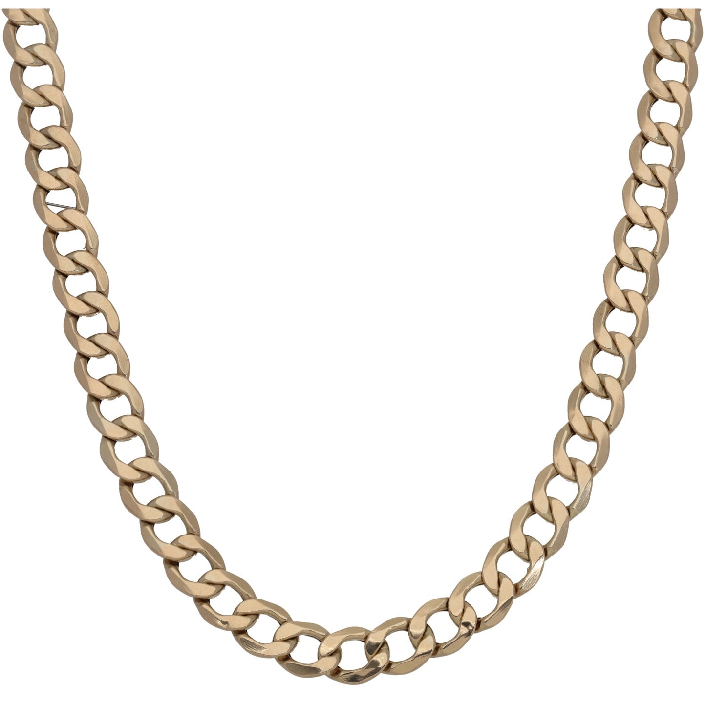 9ct Gold Curb Chain 20"