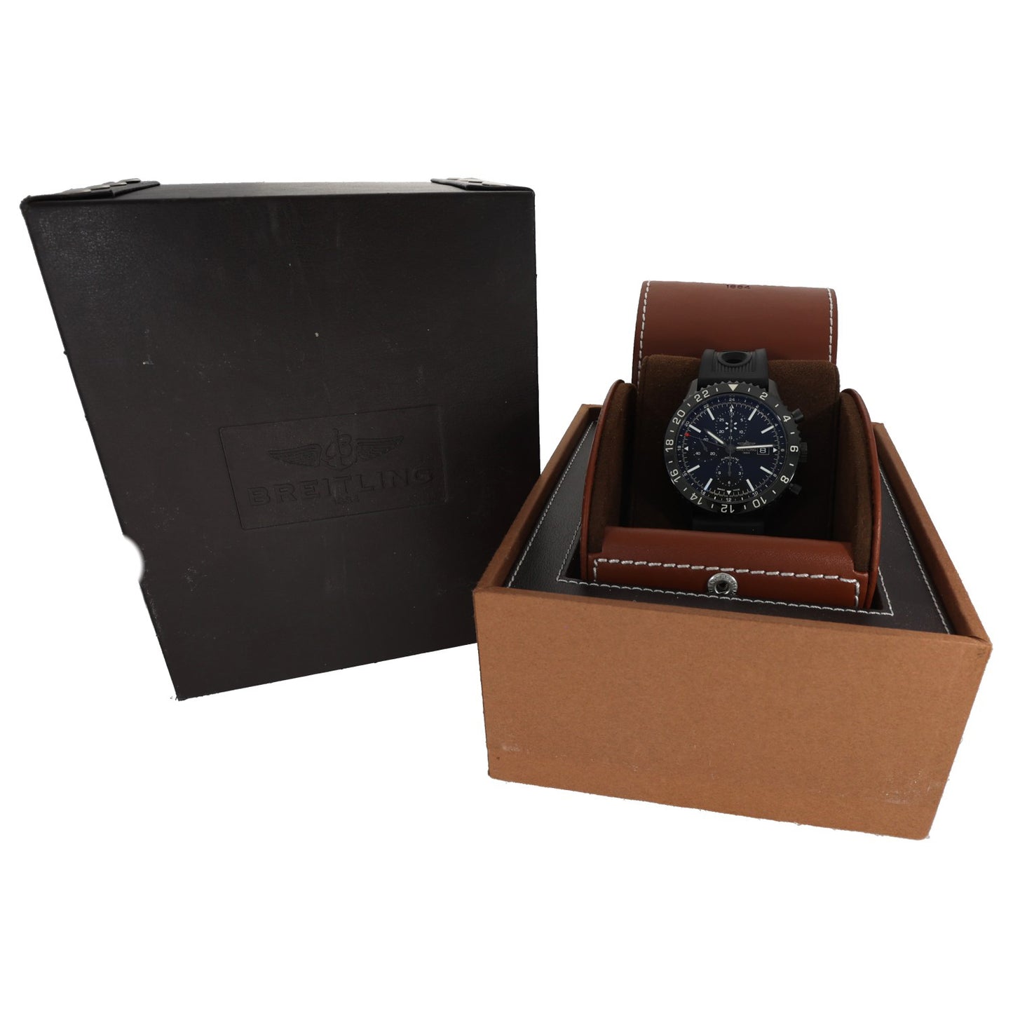 Breitling Chronoliner M24310 46mm Stainless Steel Watch