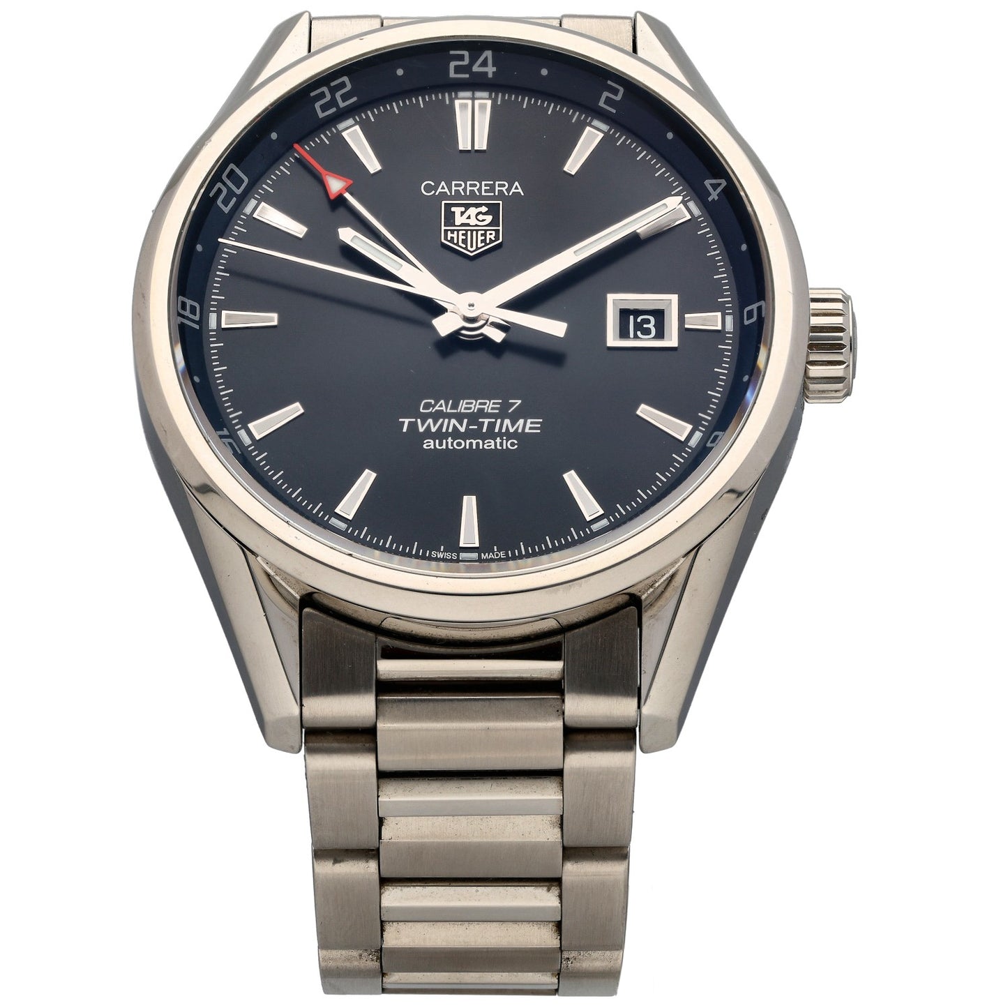 Tag Heuer Carrera WAR2010 41mm Stainless Steel Watch