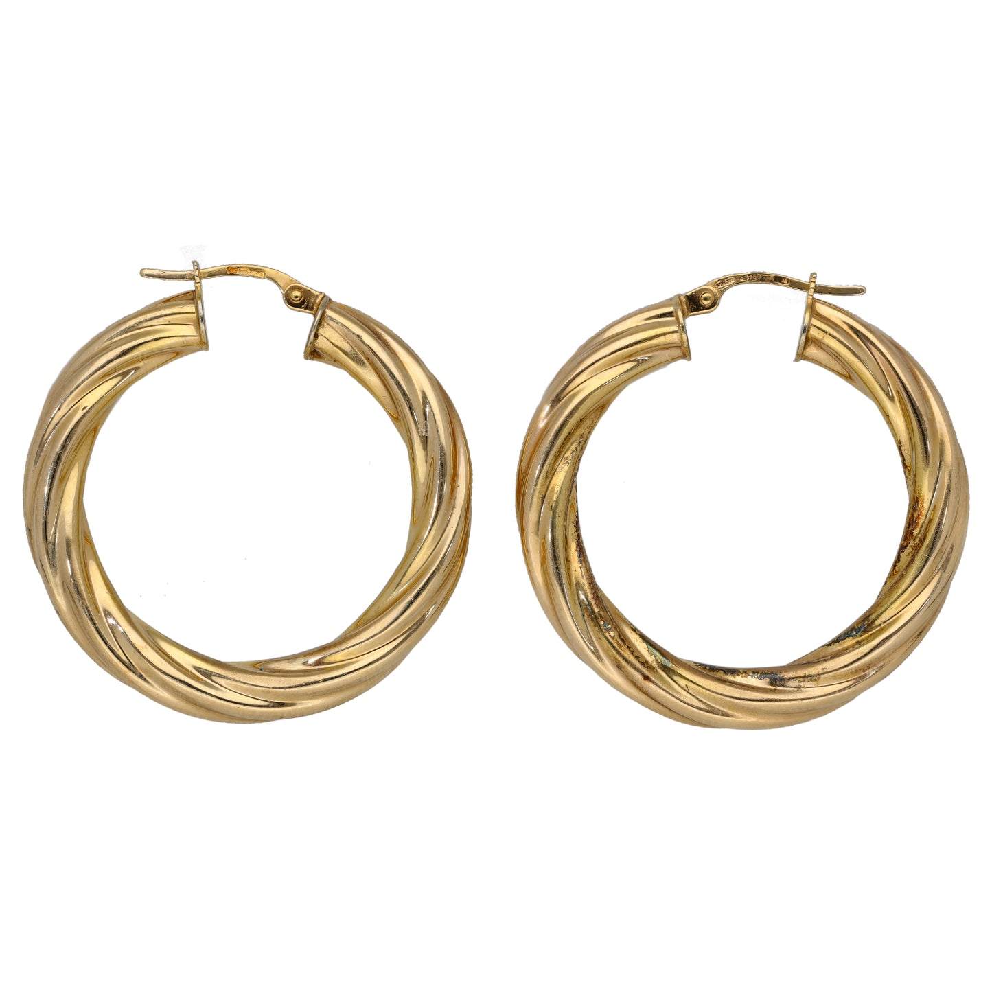 9ct Gold Hoop Earrings