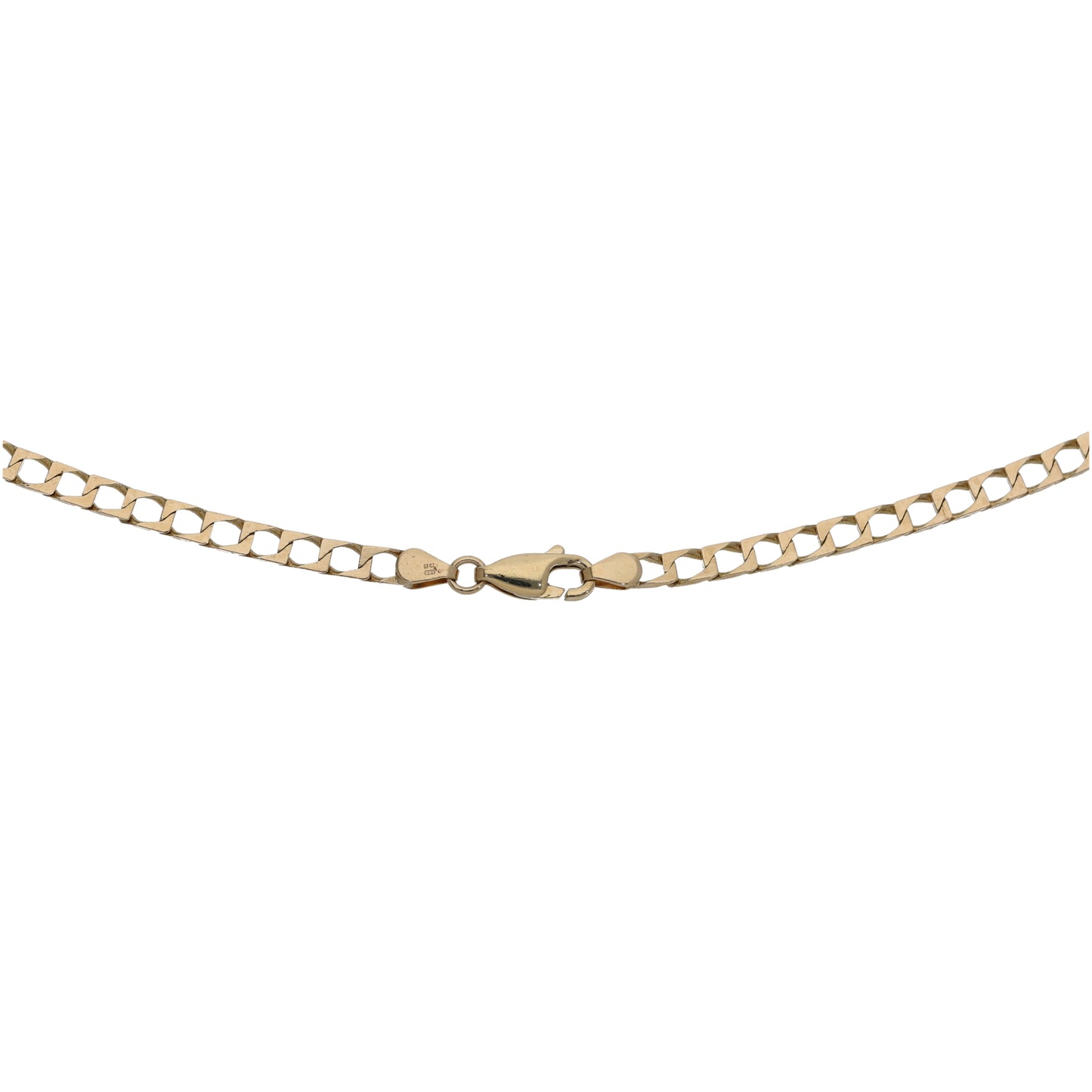 9ct Gold Crucifix Pendant With Chain