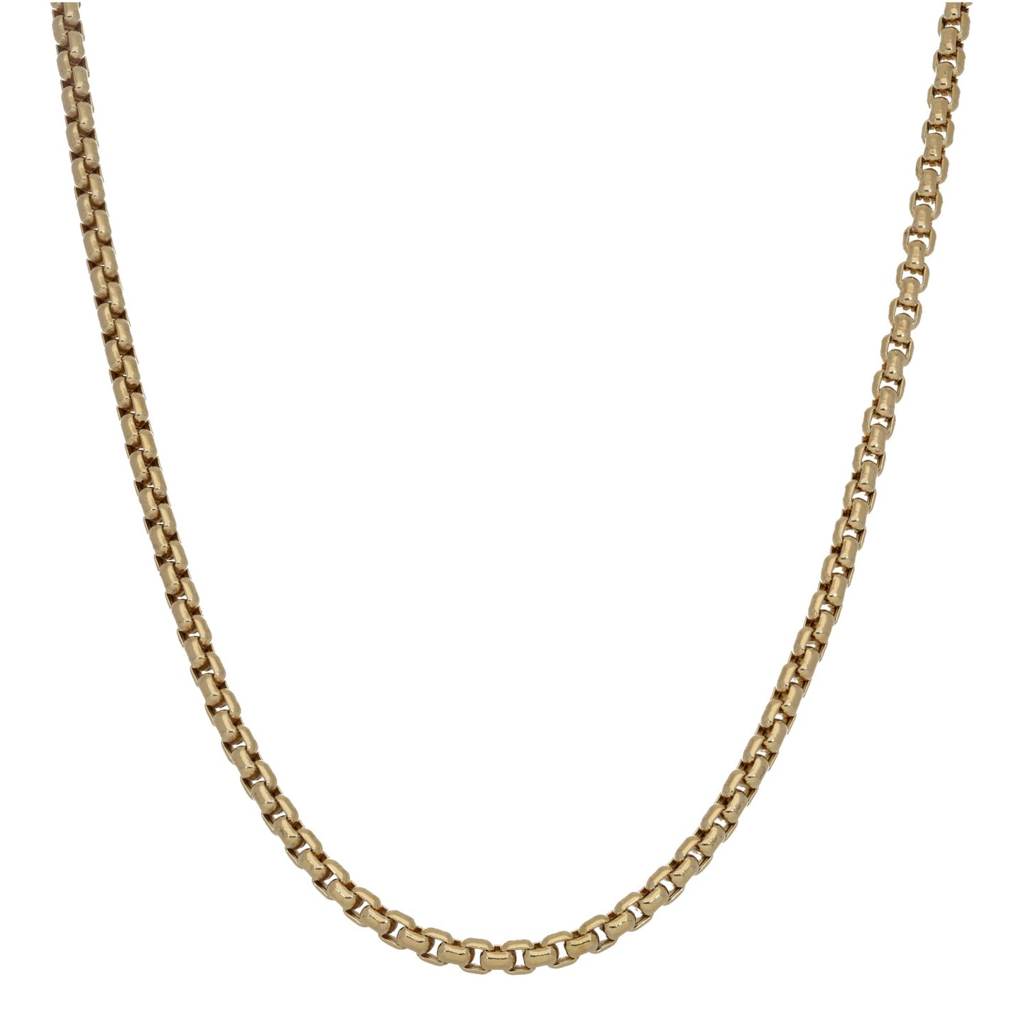 9ct Gold Belcher Chain 20"