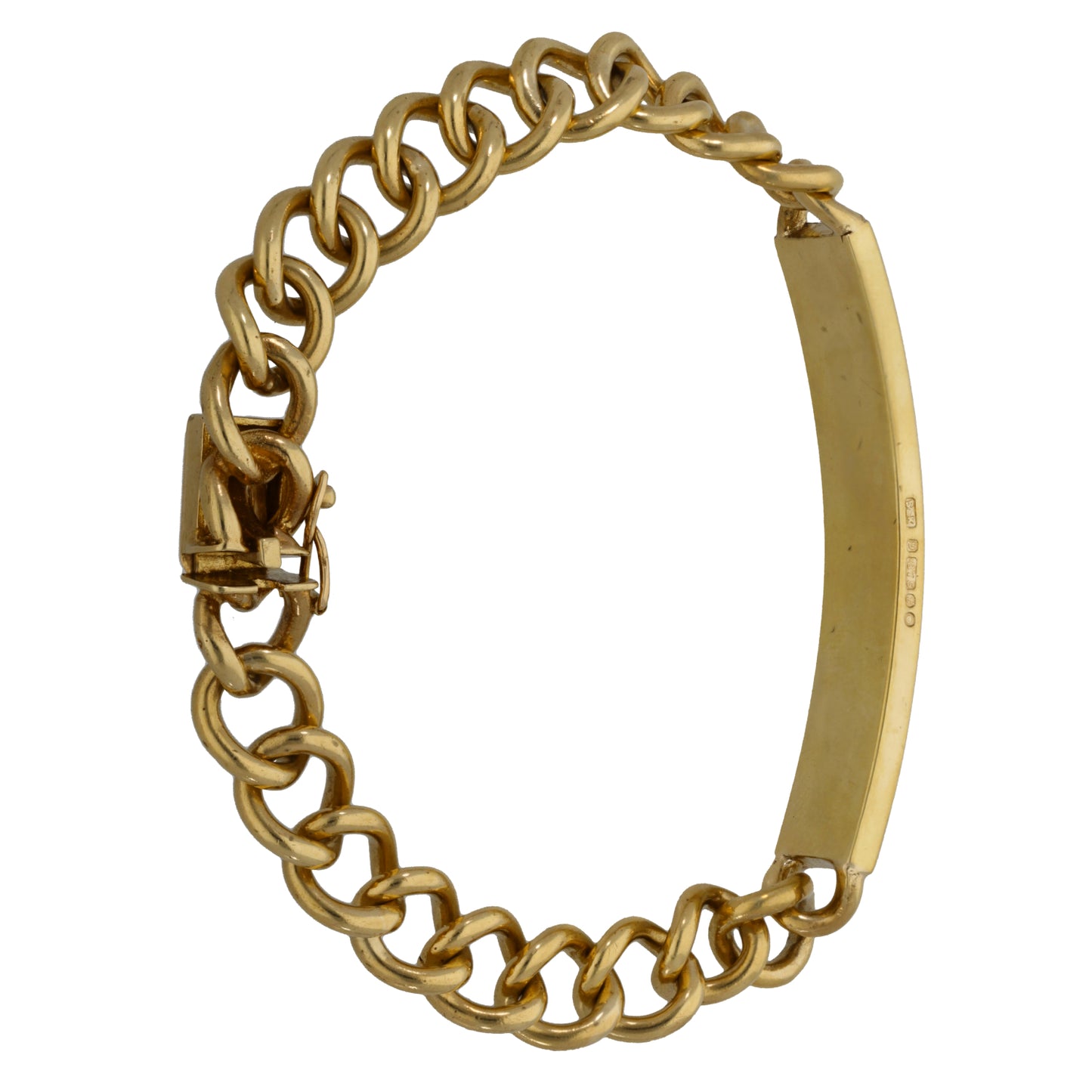 9ct Gold ID Bracelet