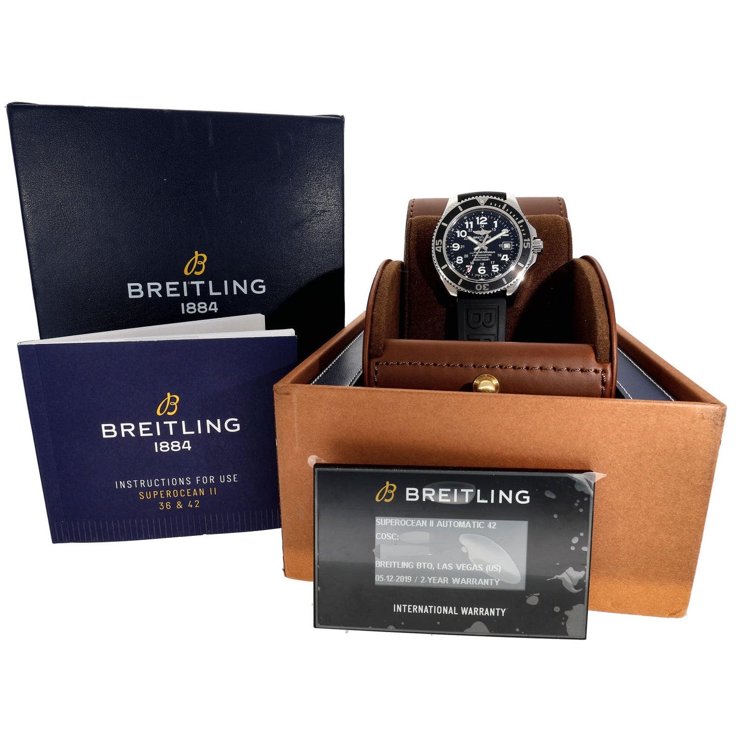 Breitling Superocean A17365 42mm Stainless Steel Watch