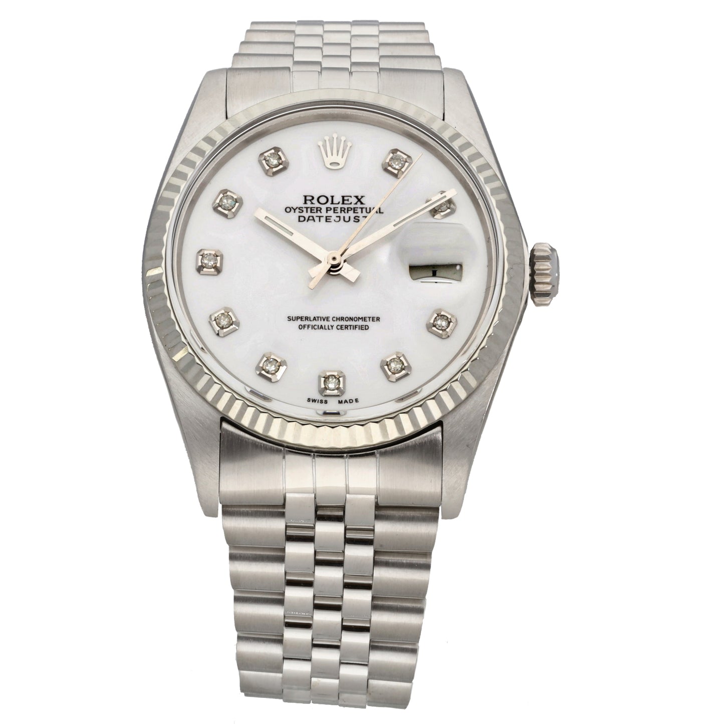 Rolex Datejust 16014 36mm Stainless Steel Watch