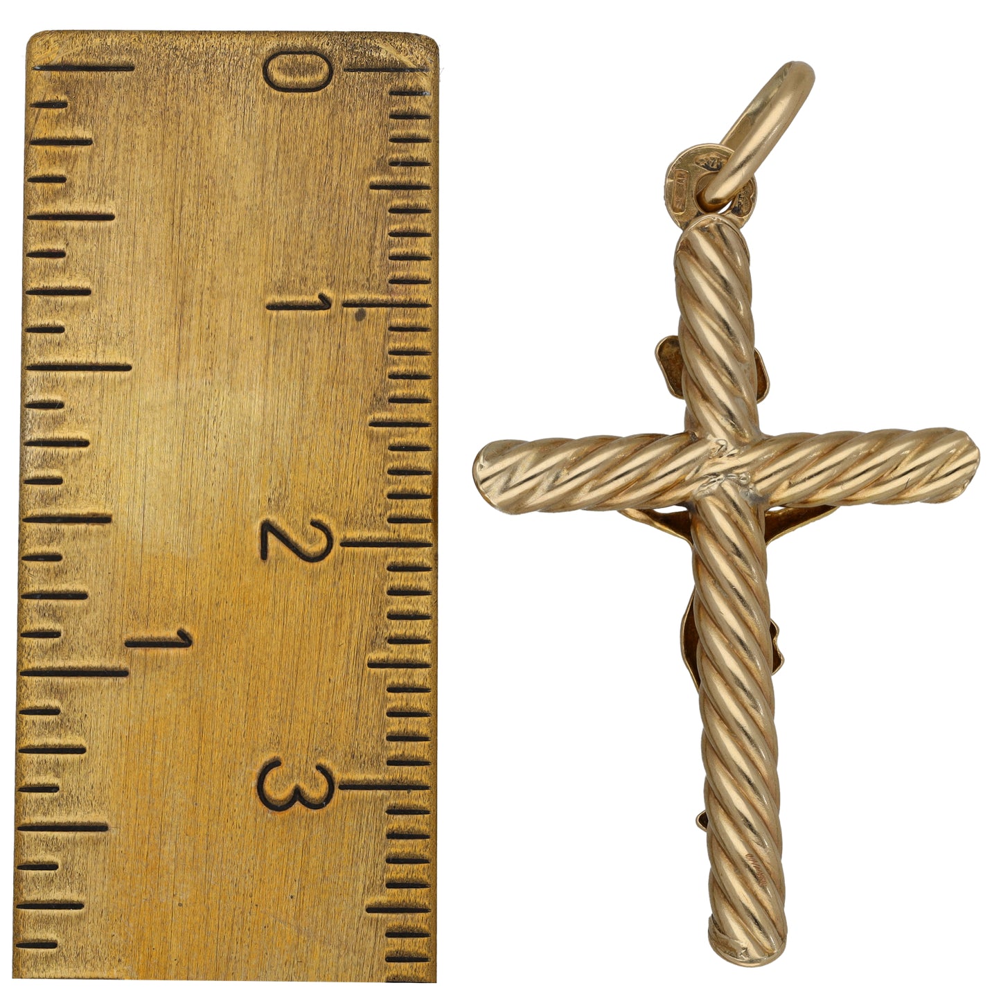 9ct Gold Crucifix Pendant