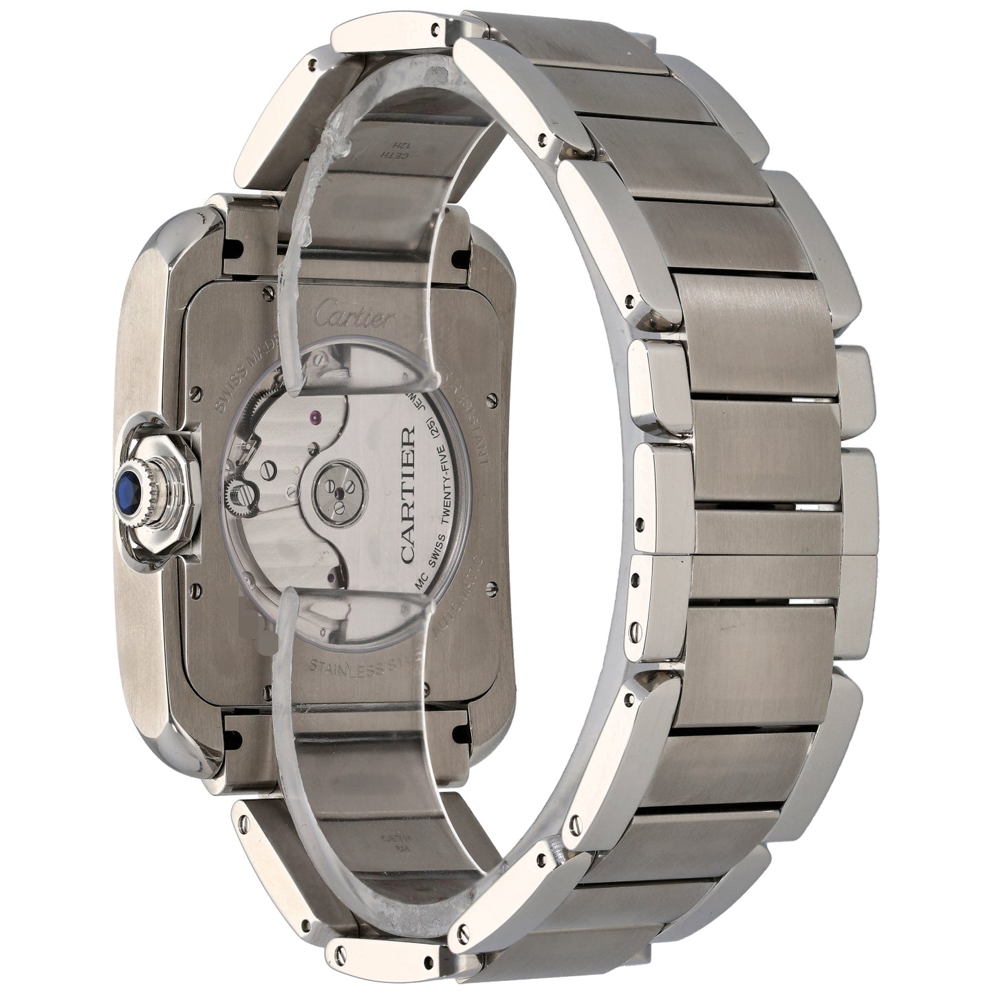 Cartier Tank Anglaise 3507 37mm Stainless Steel Watch