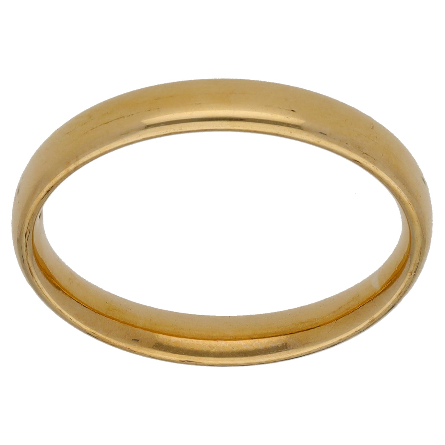 9ct Gold Plain Wedding Ring Size Q