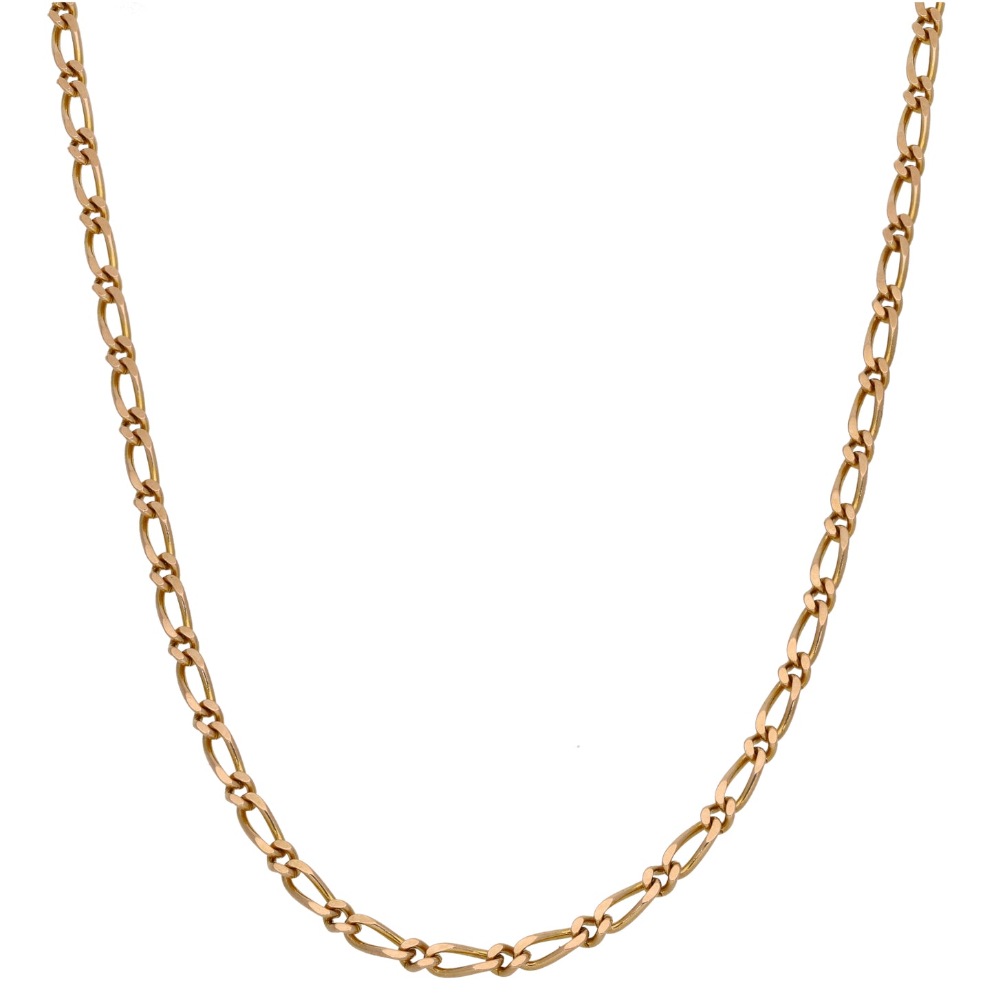 9ct Gold Figaro Chain 20"
