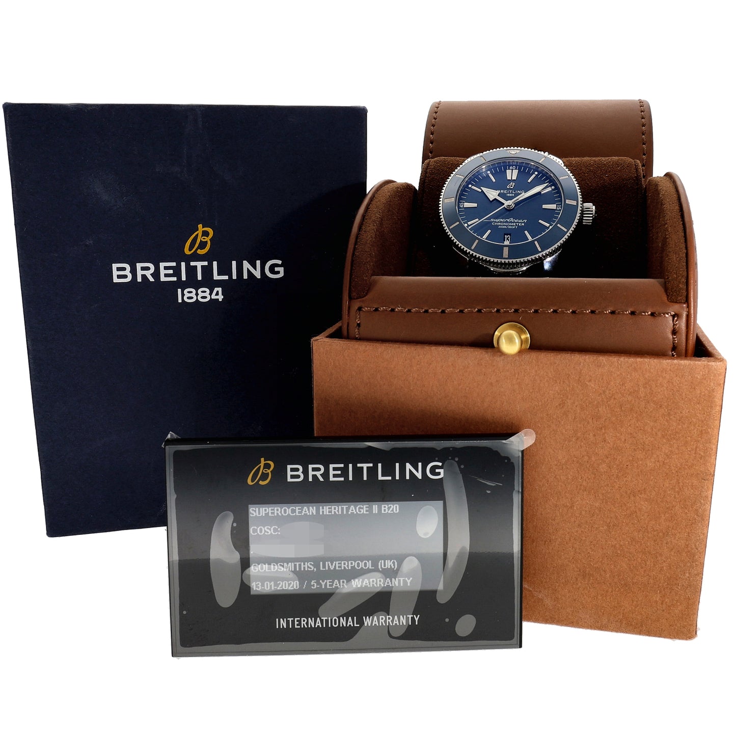 Breitling Superocean Heritage II AB2030 42mm Stainless Steel Watch