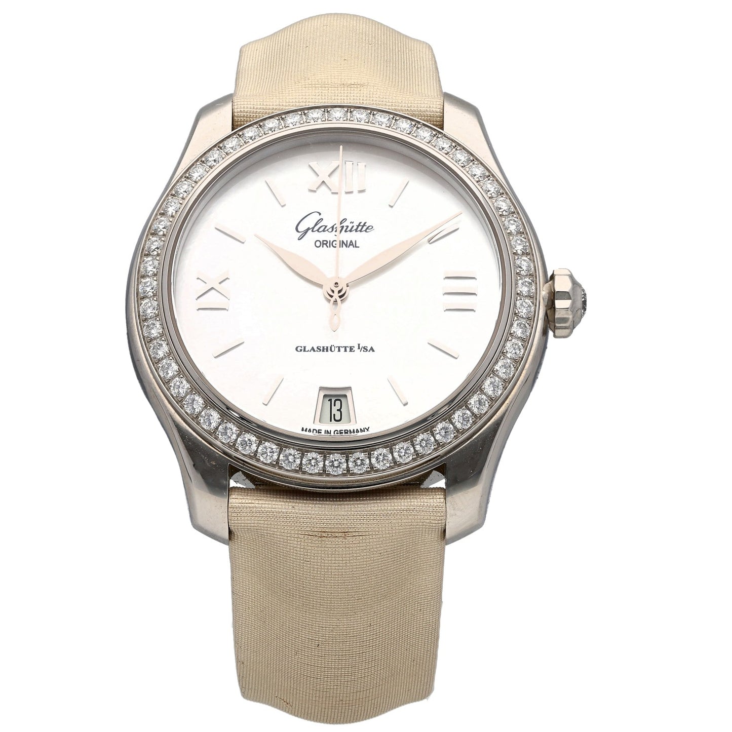 Glashütte Original Lady Serenade 1.39.22.08.22.44 36mm Stainless Steel Watch