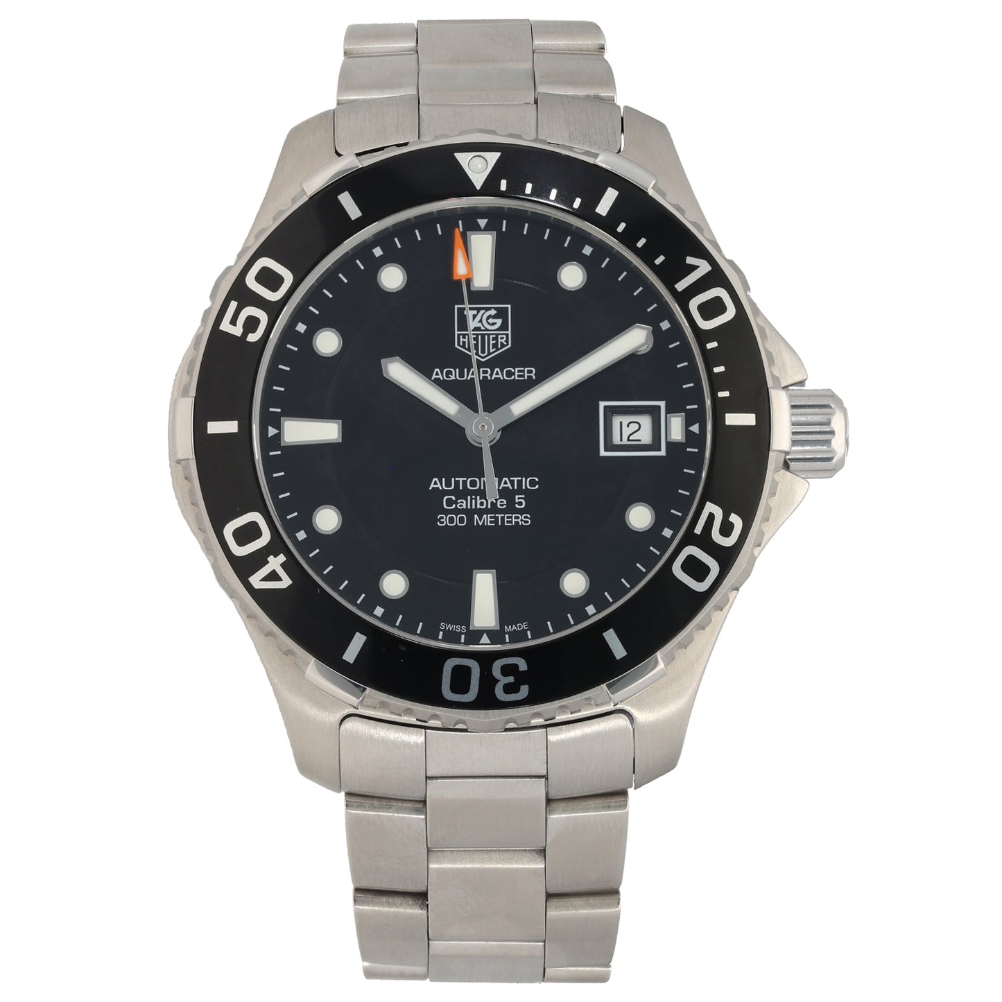 Tag Heuer Aquaracer WAN2110 42mm Stainless Steel Watch